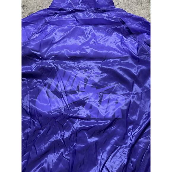 2007 Nike Air Purple Zip Up Satin Jacket Men’s L Rare Vintage - Picture 9 of 13